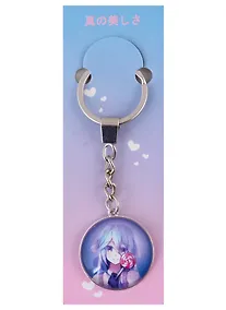 Купить Брелок Аниме Девушка с леденцом (Сёдзё) (стекло) (3,2 см) — Фото №1