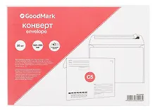 Купить Конверт C5 (162*229) 25шт 80г, силик.лента "Кому-Куда" GoodMark — Фото №1