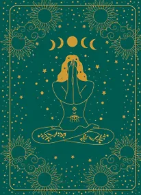 Купить Книга для записей А5 72 л Блокнот. Волшебство начинается здесь (глубокий зеленый) — Фото №1