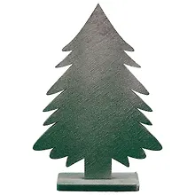 Купить Ёлочка зелёная с напылением, 18 см — Фото №1