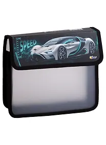 Купить Папка для тетрадей А5 "Скорость" липучка, Оникс — Фото №1