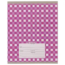 Купить Тетрадь в клетку Unnika, "Разноцветная клетка", 12 листов, в ассортименте — Фото №1