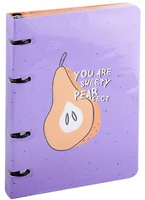 Купить Тетрадь на кольцах в клетку Be Smart, "Fruits. Груши", 120 листов — Фото №1