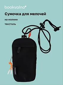 Купить Сумочка на молнии Черная (текстиль) (21х12) (12-12721-202511-RIB-02) — Фото №1