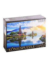 Купить Пазл Остров Бали Храм Пура Улун Дану 1000 элементов Konigspuzzle ГИK1000-0642 — Фото №1