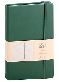 Купить Книга для записей А5 96л лин. "Joy Book. Заколдованный лес" иск.кожа, тонир.блок, скругл.углы, ляссе, резинка, карман на задн.форзаце — Фото №1