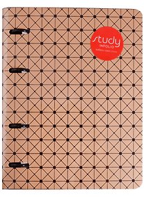 Купить Тетрадь на кольцах «Geometric» 120 листов в клетку, А5, сменный блок - Доминанта ББП — Фото №1