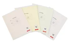 Купить Тетрадь в клетку Listoff, "Классическая серия", 12 листов, в ассортименте — Фото №1