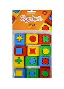 Купить Настольная игра, БИПЛАНТ, "Домино "Отличник" 12шт 12026 — Фото №1