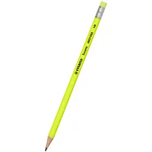 Купить Карандаш Stabilo, Swano, чернографитный HB с ластиком — Фото №1