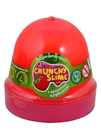 Купить Лизун-антистресс TM Mr.Boo Crunchy slime Клубника — Фото №1
