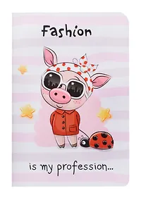 Купить Записная книжка А6 32л "Веселые поросята" ассорти — Фото №1