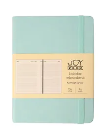 Купить Ежедневник недат. А6 136л "Joy Book" сахарный лед 7Б, иск.кожа, тв.переплет, тонир.форзац, тонир.блок, скругл.углы, ляссе, резинка, карман на задн.форзаце, инд.уп — Фото №1