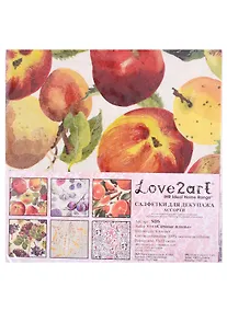 Купить Салфетки для декупажа (ассорти) "Сочные плоды", 6 шт — Фото №1