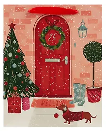 Купить Пакет А4 32*26*12 "Новогодний сюрприз" Новый год, бум.мат. — Фото №1