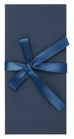 Купить Подарочная коробка для денег с бантом, крафт, коричневый — Фото №1