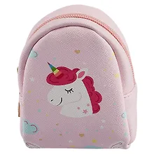 Купить Сумочка-рюкзачок на молнии Единороги (11 см) (ПВХ бокс) (12-12026-GF-8129/12-12439-1) — Фото №1