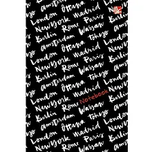 Купить Тетрадь, 100л. А6 клетка Эксмо Орнамент. Надписи твердая обложка — Фото №1