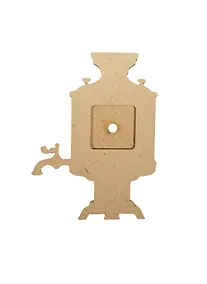 Купить Основа для часов из МДФ Самовар (1109433) (23х17х0,6см) (упаковка) — Фото №1