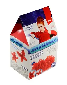 Купить Набор для опытов, LORI Выращивание кристаллов "Красный кристалл" Вкр-007 — Фото №1