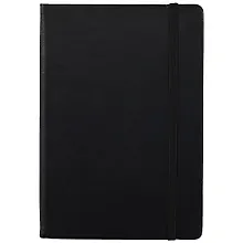 Купить Ежедневник недат. А5 152л "Congress" черный, иск.кожа, тв.переплет, на резинке, тонир.блок — Фото №1