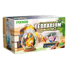Купить Фигурка коллекционная Re-ment Диорама в колбе Пикмин PIKMIN Terrarium, в ассортименте  (71810) — Фото №1