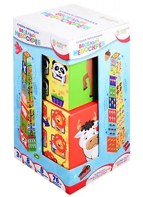 Купить Кубики-пирамидка Bright Kids Серия Разумные детки Весёлый небоскрёб И-5033 — Фото №1