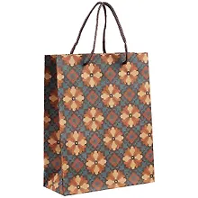 Купить Пакет А5 24*19*8 «Восточные мотивы» крафт, женск. — Фото №1