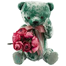 Купить Игрушка мягкая Budi Basa, Медведь БернАрт-изумрудный (В1) BAe-60 — Фото №1