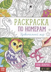 Купить Раскраска по номерам «Удивительный мир» — Фото №1