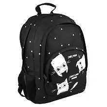 Купить Рюкзак "Три кота" 33*43*13,5 см, 1 отделение, 4 кармана, полиэстер — Фото №1