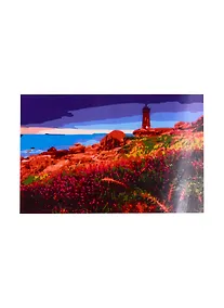 Купить Набор ТМ Рыжий Кот Раскраска на картоне A3 Красивый маяк (Арт. Р-2292) — Фото №1