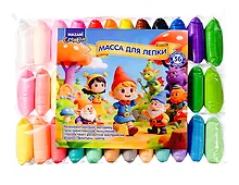 Купить Mасса для лепки, 36 цветов по 10 г, пластиковые стеки 3 шт в комплекте, ОПП-упаковка — Фото №1