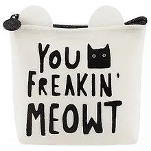 Купить Кошелек на молнии Cats (силикон) (11х10) (ПВХ бокс), в ассортименте — Фото №1