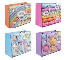 Купить Пакет А5 18*23*10 "Cute clouds" дет., бум.мат.ламинат, горизонт., ассорти — Фото №1