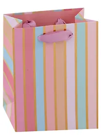 Купить Пакет А6 14*11*6 "Bright stripes" нейтр., бум.мат — Фото №1