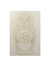 Купить Трафарет Матрешка (А5) (533) (упаковка) — Фото №1