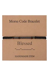 Купить Браслет Морзе Blessed (12-202509-BR-ZJ4319) — Фото №1