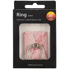 Купить Держатель-кольцо для телефона Мрамор (прямоугольный) (металл) (коробка) (12-17727-5546) — Фото №1