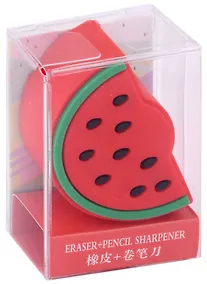 Купить Ластик "Фрукты" фигурный, ассорти, инд.уп. — Фото №1