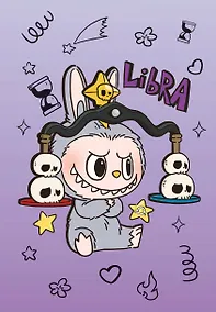 Купить The Monsters. Астрологический блокнот Весы (Лабубу) — Фото №1
