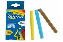 Купить Мелки цветные 10цв "Giotto Robercolor" карт.блист., Fila — Фото №1