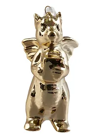 Купить Новогоднее подвесное украшение Дракончик (фарфор) (7х4) (91615) — Фото №1