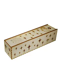 Купить Коробка для новогодних шаров с Елочкой (151937-К) (402х86х90мм) (игрушка из дерева) (упаковка) — Фото №1