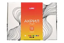 Купить Краски акриловые Классика, 12 цв. по 15 мл (Акрк-009) — Фото №1