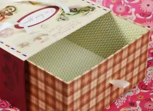 Купить Коробка для подарков, Феникс презент, Ретро-машины 16*16*8см — Фото №1