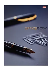 Купить Книга для записей А4 120л кл. "Office Book" 7БЦ, Hatber — Фото №1