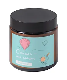 Купить Свеча ароматическая в стеклянной баночке «Счастье – это глагол» О.Примаченко (Basil & neroli), 90 г — Фото №1