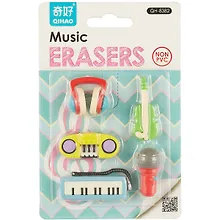 Купить Набор «Ластики пазлы. Music», 5 штук — Фото №1