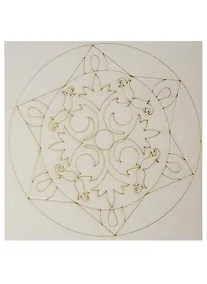 Купить Трафарет Мандала № 17 (3+) (697) (Песочный мир) — Фото №1